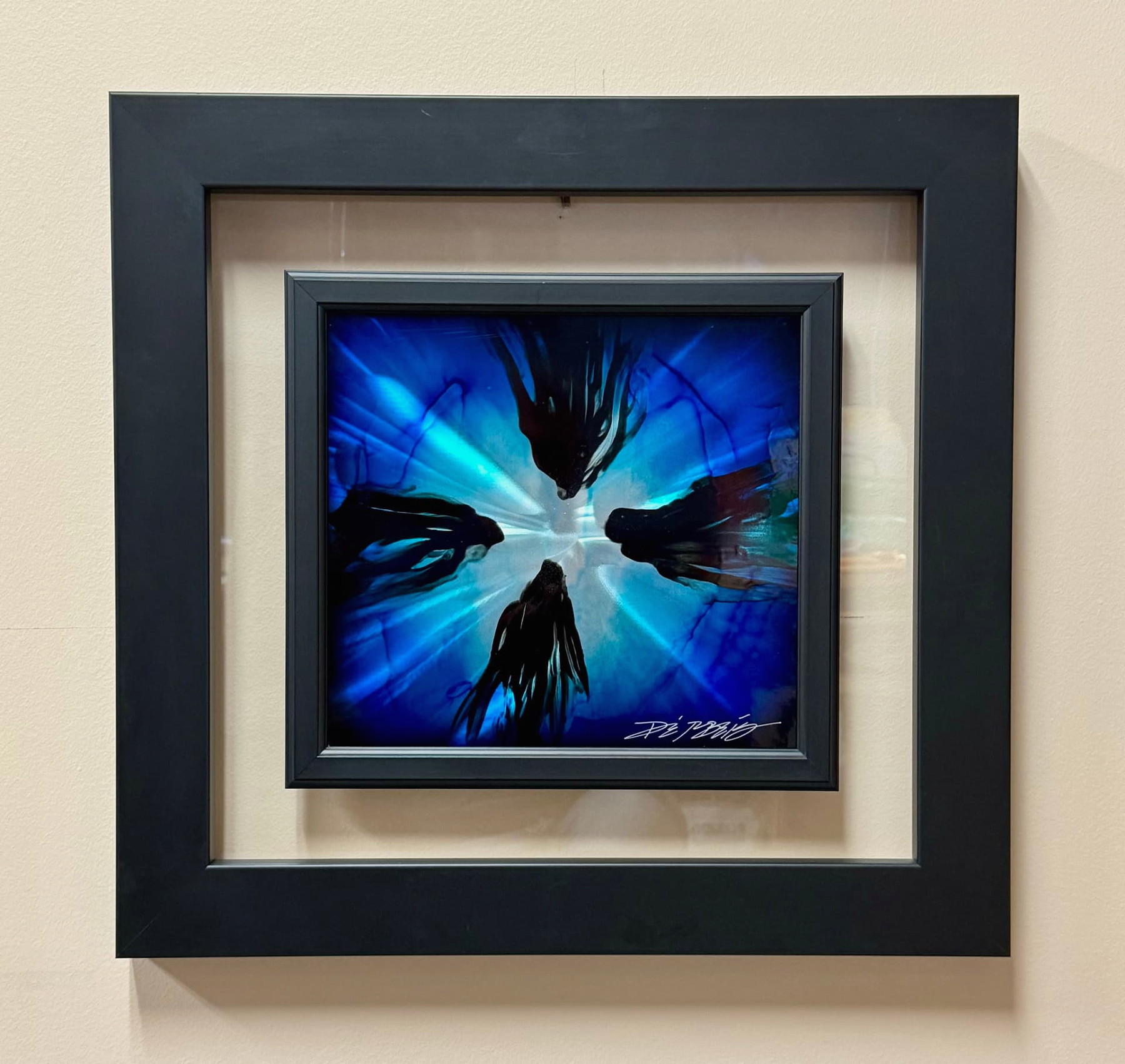 Mini Burst Blue Front
